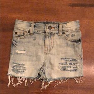 18m Distressed shorts